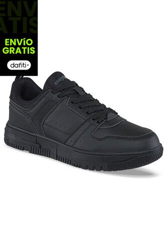 Tenis Urbanos Mixkar Negro Croydon Para Hombre Croydon