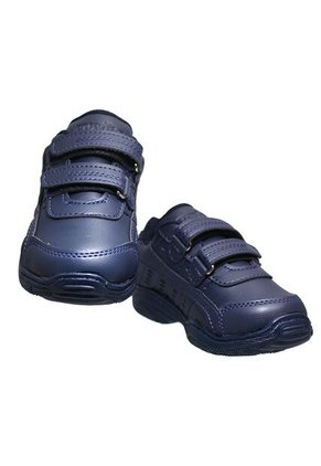 Croydon Tenis Colegial Velcro Azul