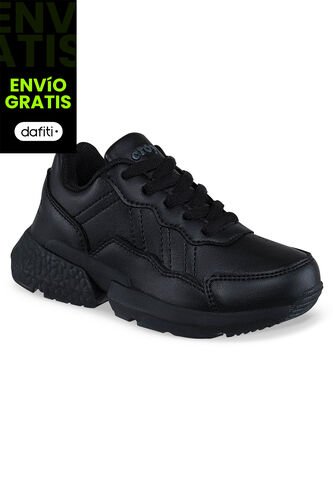Tenis Escolares Xcoleg C Negro Para Niña Y Niño Croydon Croydon