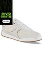 Tenis Urbanos Eglet Beige-Oro Croydon Para Mujer de Croydon