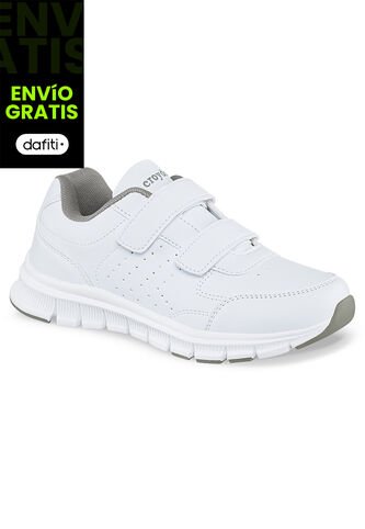 Tenis Escolares Skoler V Blanco Para Niña Y Niño Croydon Croydon