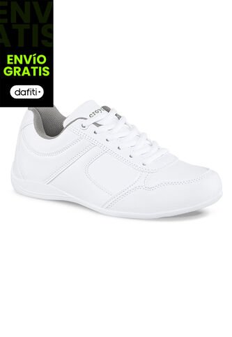 Tenis Escolares Skolary Blanco Para Niña Y Niño Croydon Croydon