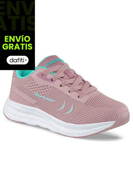 Tenis Running Glinor Rosa Para Niña Croydon