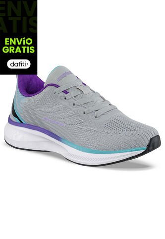 Tenis Running Gytel Gris Croydon Para Mujer Croydon