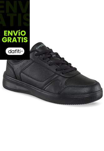 Tenis Colegio Lobira C Negro Para Niño Y Niña Croydon Croydon