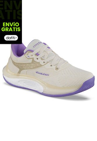 Tenis Running Fibyn Beige Croydon Para Mujer Croydon