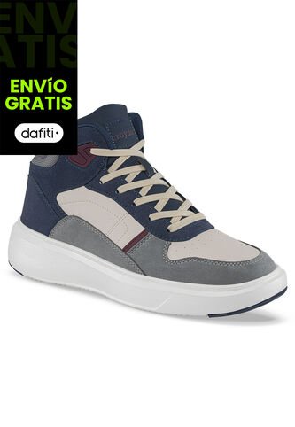 Tenis Urbanos Tixro Blanco-Azul O Para Hombre Croydon Croydon