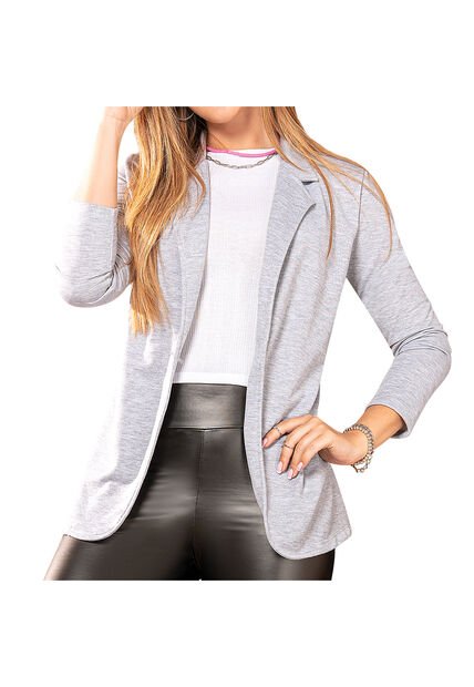 Blazer Valeria Gris Para Mujer Croydon