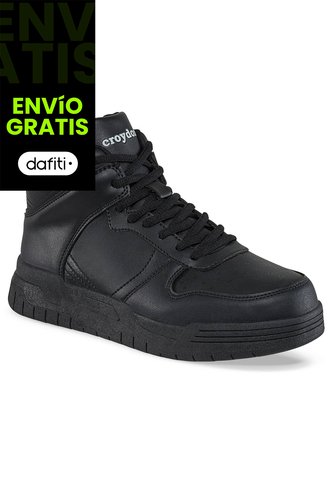 Tenis Colegio Wopki C Negro Para Niño Y Niña Croydon Croydon