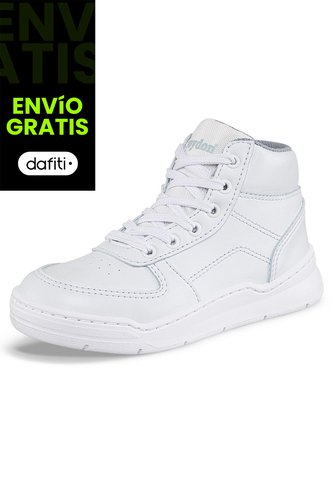 Tenis Colegio Roblo Bota Blanco Para Niño Y Niña Croydon Croydon