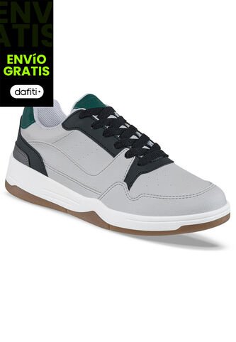 Tenis Urbanos Manzur Gris Croydon Para Hombre Croydon