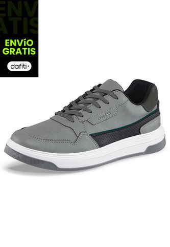 Tenis Urbanos Isak Gris Croydon Para Hombre Croydon