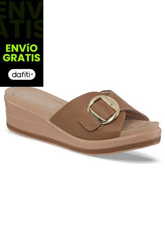 Sandalias Tacón Layna Café Para Mujer Croydon Croydon