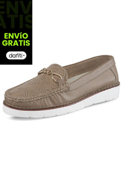 Mocasines Meredith Caqui Para Mujer Croydon
