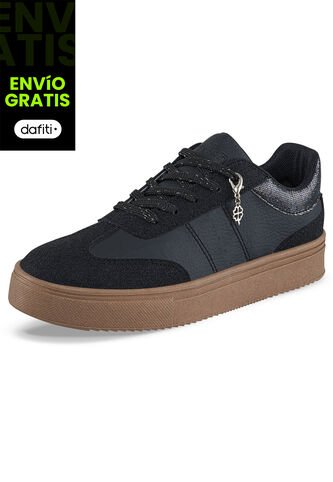 Tenis Husnia Negro Croydon Para Mujer Croydon