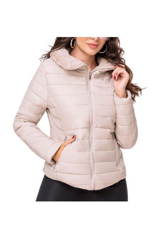 Chaqueta Lorena Beige Para Mujer Croydon Croydon