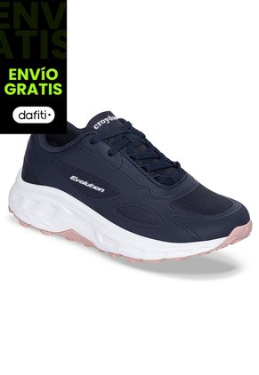 Tenis Trail Running Kimeq Azul Osc Croydon Para Mujer