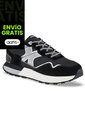 Tenis Urbanos Terniza Negro-Plata Croydon Para Mujer de Croydon