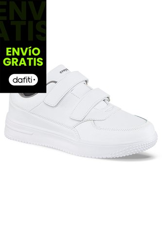 Tenis Colegio Shopir Pro V Blanco-Gris Para Hombre Y Mujer Croydon Croydon