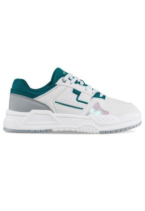 Tenis Urbanos Torx Blanco-Verde Para Mujer Croydon