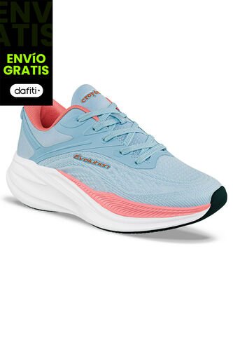 Tenis Running Trove Azul Claro Croydon Para Mujer Croydon