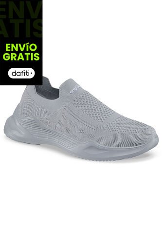 Tenis Running Loccer Gris Para Hombre Croydon Croydon
