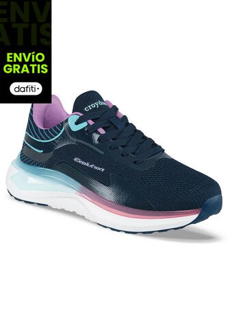 Tenis Running Nifel Azul Osc Croydon Para Mujer Croydon