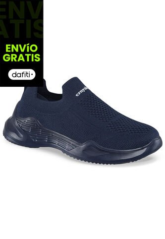 Tenis Running Loccer Azul Para Hombre Croydon Croydon
