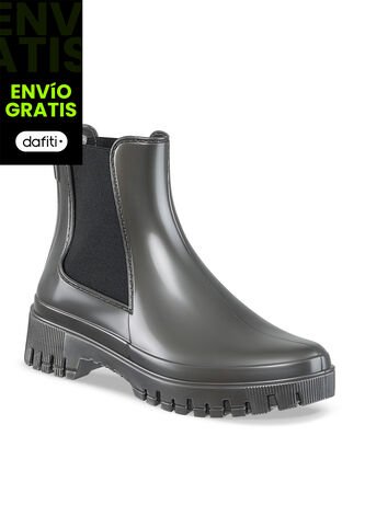 Botines Lluvia Kathie Gris Croydon Para Mujer Croydon