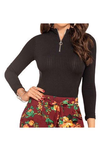 Buzo Erika Negro Para Mujer Croydon Croydon