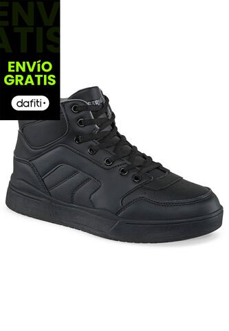 Tenis Colegio Lenher Negro Para Niño Y Niña Croydon Croydon