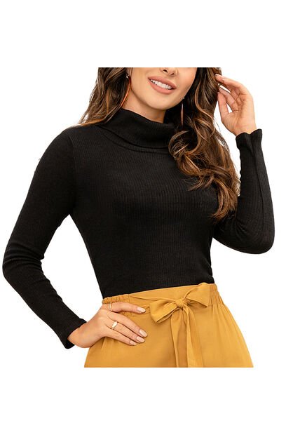 Buzo Melida Negro Para Mujer Croydon