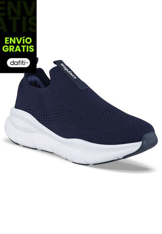 Tenis Para Caminar Xosh Azul Osc Croydon Para Mujer Croydon