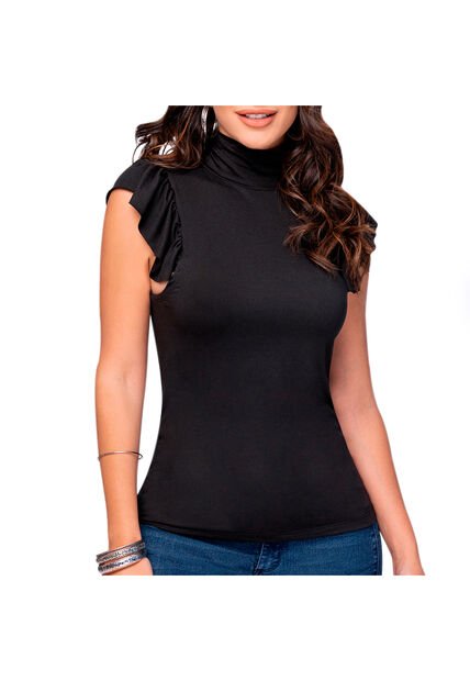 Blusa Zahara Negro Para Mujer Croydon