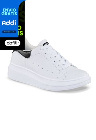 Tenis Ailen Blanco Para Mujer Croydon Croydon