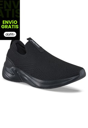 Tenis Running Anylar Negro-Negro Para Mujer Croydon