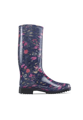Botas Lluvia Nurul Azul Para Mujer Croydon