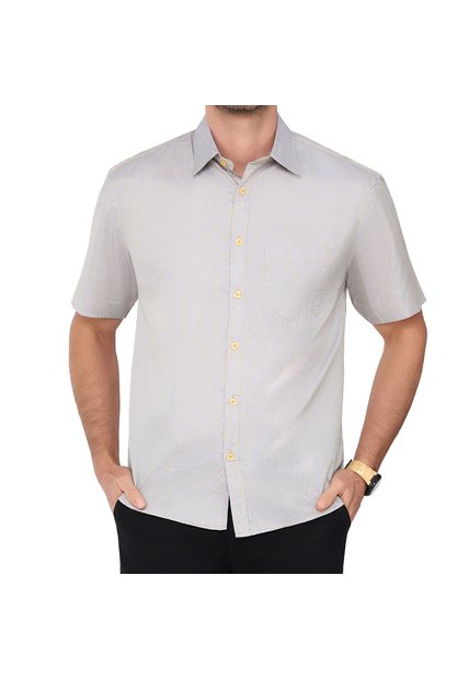 Camisa Teo Mc Gris Croydon Para Hombre