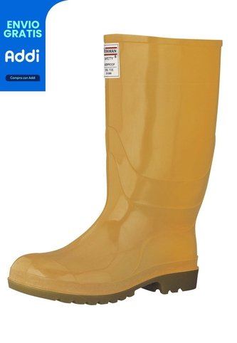 Botas Workman Safety W.P. Amarillo Para Hombre Croydon Croydon