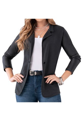 Blazer Carol Negro Para Mujer Croydon Croydon