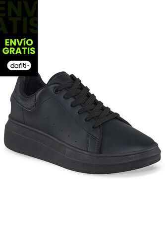 Tenis Urbanos Bera Negro-Negro Croydon Para Mujer Croydon