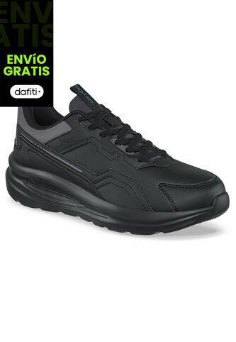 Tenis Urbanos Fyber Negro Croydon Para Hombre Croydon