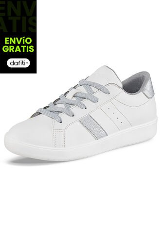 Tenis Casuales Gregg Plata Para Niña Croydon Croydon