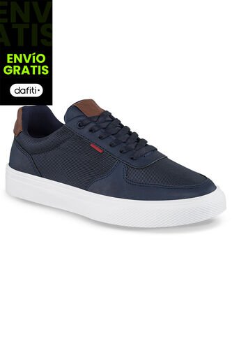 Tenis Urbanos Brooklyn Azul Croydon Para Hombre Croydon