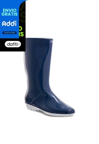 Botas Feminela Azul Para Mujer Croydon Croydon