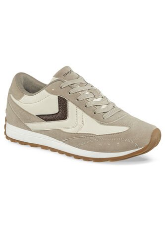 Tenis Urbanos Salima Beige-Café Croydon Para Mujer Croydon