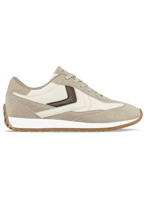 Tenis Urbanos Salima Beige-Café Croydon Para Mujer