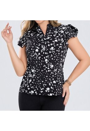 Blusa Alessandra Negro Croydon Para Mujer