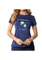 Camiseta Estampada Dolce Azul Osc Croydon Para Mujer de Croydon