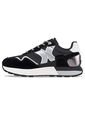 Tenis Urbanos Terniza Negro-Plata Croydon Para Mujer de Croydon